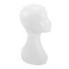 PACKOVE Women's PE Mannequin Head, White, 39 cm, for Wig Display view 1