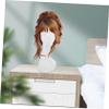 PACKOVE Women's PE Mannequin Head, White, 39 cm, for Wig Display view 3
