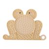 Nbbwwu Dog Lick Mat, Frog-Shaped Silicone Lick Bowl with Suction Cups view 1