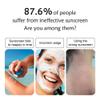 Wrtysully UV Camera for Testing Sunscreen, Portable UV Camera for Facial Sunscreen and Makeup Removal Detection B view 2