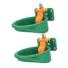 Automatic Drinking Bowls for Sheep and Calves, 2-Pack, Plastic, Green view 1