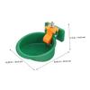 Automatic Drinking Bowls for Sheep and Calves, 2-Pack, Plastic, Green view 2