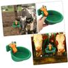Automatic Drinking Bowls for Sheep and Calves, 2-Pack, Plastic, Green view 3