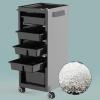Lockable Salon Tool Cart with Divider view 2