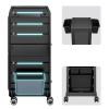 Lockable Salon Tool Cart with Divider view 4