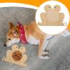 Frog-Shaped Silicone Lick Mat for Dogs with Suction Cups view 2