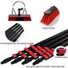 Window and Solar Panel Cleaning Kit with Telescoping Water-Fed Pole view 3