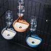 Automatic Pet Water Dispenser, 473 ml, Large Capacity, for Cats and Small Dogs, Hanging Bowl for Cages view 2