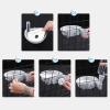 Automatic Pet Water Dispenser, 473 ml, Large Capacity, for Cats and Small Dogs, Hanging Bowl for Cages view 3
