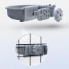 Automatic Pet Water Dispenser, 473 ml, Large Capacity, for Cats and Small Dogs, Hanging Bowl for Cages view 4