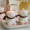 Zghhc Se Bear-Shaped Scented Candle, Soy Wax Decorative Candle for Tables view 3