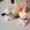 Zghhc Se Bear-Shaped Scented Candle, Soy Wax Decorative Candle for Tables view 4