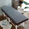LDLCYCN Gray/B, 180 × 70 cm (S), 6 cm Thickened Memory Foam Massage Table Mattress Topper, Non-Slip Spa Massage Table Pad with Elastic Straps, Lash Bed Pad Without Face Hole for Beauty Salons view 1