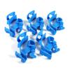 REXVTNS Aquarium Hose Holders, 5-Pack, Blue Plastic Clips for 12/16 mm Pipes, Fits 12.5 mm Glass view 1