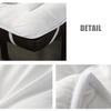 LDLCYCN White 80 x 190 cm Spa Massage Table Pad Without Face Hole, Eyelash Bed Cover with Non-Slip Elastic Bands, Fluffy Beauty Salon Pad for Tattoo Tables and Beauty Beds view 2