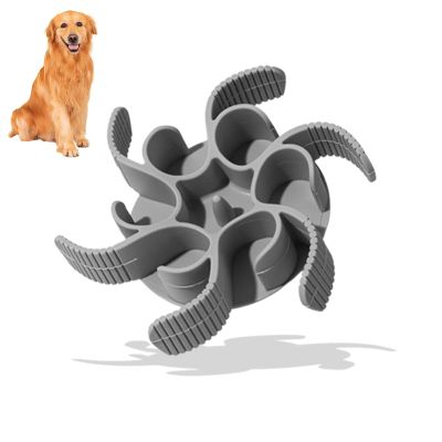 deegbbyi Anti-Snore Bowl, Adjustable Slow Feeder Dog Bowl