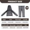 Muzrunq Mosquito Suit, 1 Set, Breathable Mesh with Hood, Pants and Gloves view 3