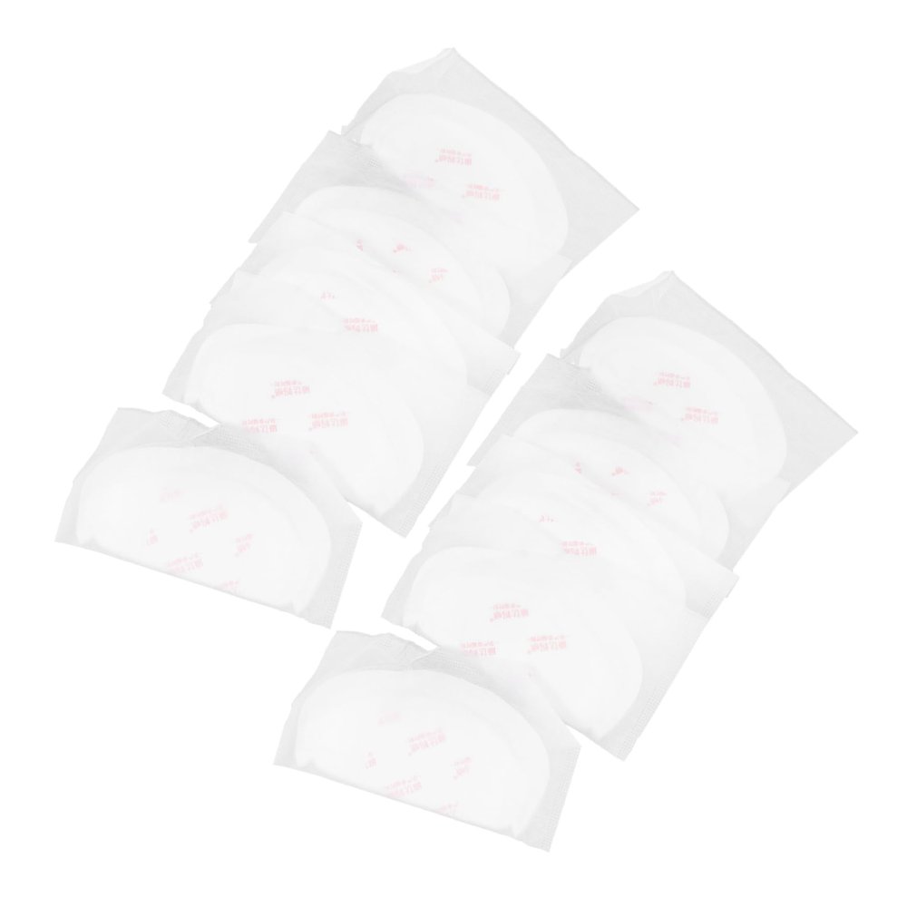 ERINGOGO 50 Disposable Nursing Pads, Leakproof, White, Absorbent Nonwoven