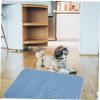 Water-Absorbent, Washable Blue Fabric Dog Training Mat view 3