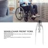 Aluminum Wheelchair Front Fork for 7-Inch Tires view 3