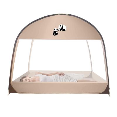 Foldable Camping Mesh Tent, Compact, Insect Protection, Breathable | Travel Bed Tent with Double Entrance for Outdoor Sleepers