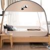 Foldable Camping Mesh Tent, Compact, Insect Protection, Breathable | Travel Bed Tent with Double Entrance for Outdoor Sleepers view 2