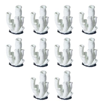 Shntig Artificial Corals, Aquarium Decoration, 10 Pieces