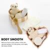 WRITWAA Heart-Shaped Bath Exfoliating Set, 6-Piece view 4