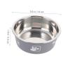 Abaodam Round Stainless Steel Pet Bowl view 2