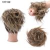 Synthetic Messy Bun Hairpiece, Wavy/Curly Chignon (18T10) view 2