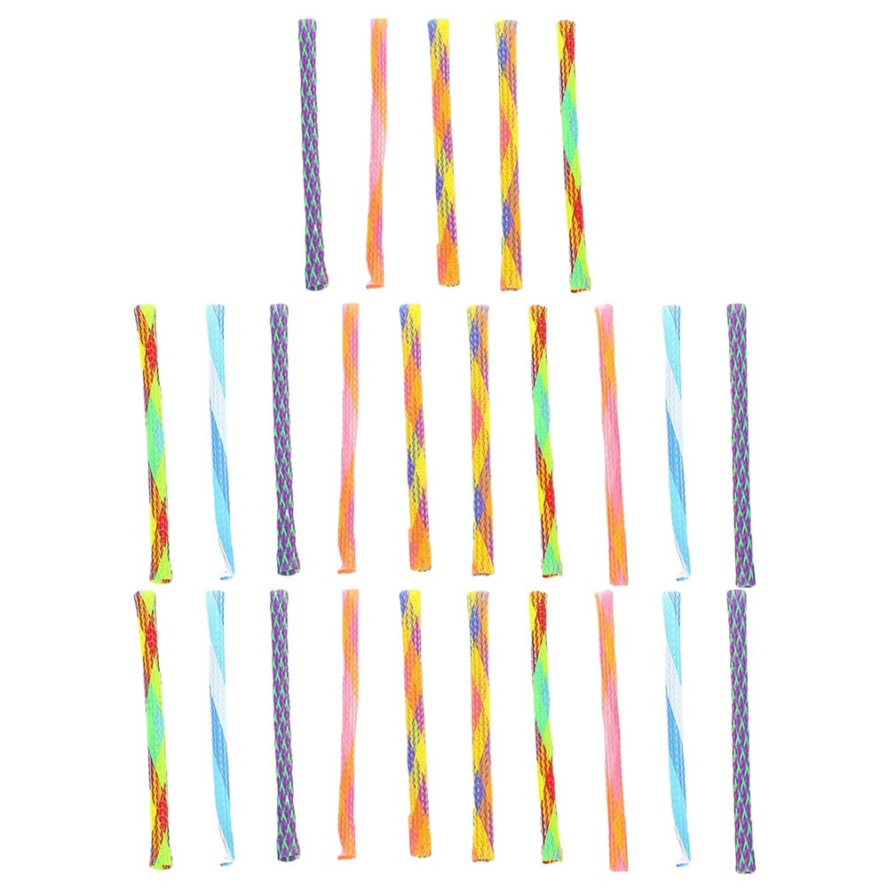Colorful Cat Toy Tube for Kittens, 25 Pieces