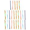 Colorful Cat Toy Tube for Kittens, 25 Pieces view 1