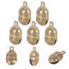 OSALADI Small Copper Pet Collar Bells, 5-Pack, Yellow view 2