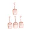 VERDANVERSE 4-Piece Cat Litter Scoop Set, Lightweight, Assorted Colors view 1