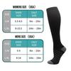 TXLEAPEY 6 Pairs Black Compression Socks for Women and Men, Anti-Fatigue, Pain Relief, Graduated Compression, 15–20 mmHg, Sports Socks (6 Pairs—Black, EU 39–46) view 4