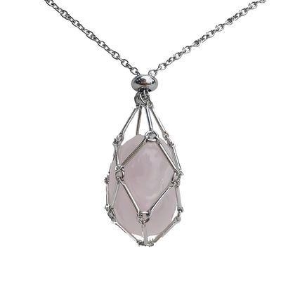 AMSLSIU Natural Stone Necklace for Women