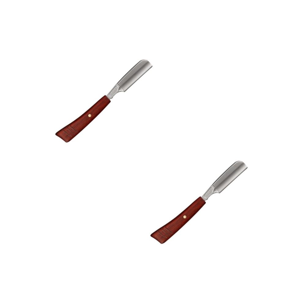 Ipetboom 2-Piece Vintage-Style Manual Razors for Beard Grooming
