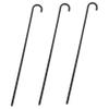 FONDOTIN Decorative Walking Sticks, Black Plastic Role-Play Accessories, 3 Pieces view 1