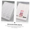 30-Piece Acrylic Nail Tip Display Box, White view 2