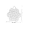 Kisangel Silicone Shampoo Brush for Scalp Massage and Hair Washing view 2