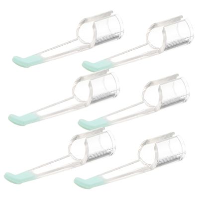 6 Replaceable PP Earwax Removal Spoon Tips