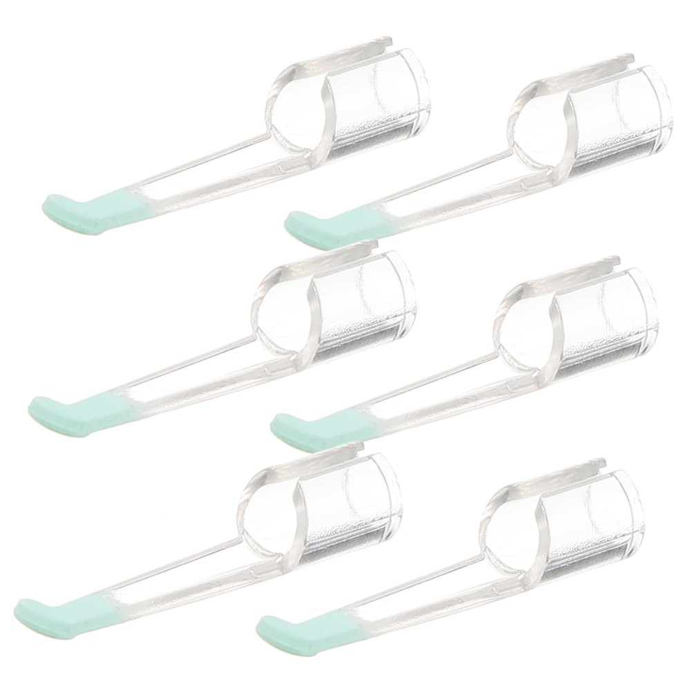 6 Replaceable PP Earwax Removal Spoon Tips