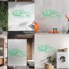 Racing Car Logo Wall Sticker, Racing Kids, 42 x 93.1 cm, Does Not Fall Off, Green view 4