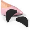 ZUNOXAZ 3 Pairs Soft Shoe Fillers with Breathable Foam and Fabric, Extra-Padded Toe Inserts for Loose Shoes and High Heels, Black view 4