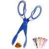 HEMOTON Blue Dog Pooper Scooper with Scissor Mechanism, Portable view 3