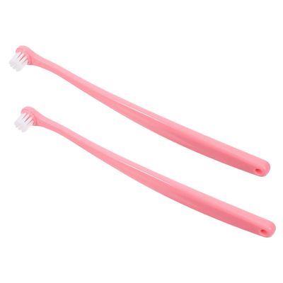 Milisten 2-Pack Soft Dog Toothbrush