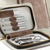 OATIPHO 8-Piece Stainless Steel Nail Care Set with Toenail File and PU Storage Bag view 2