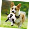 HEMOTON Football Toy for Dogs, Outdoor Tug Toy, Interactive Chew and Scratch Toy view 3