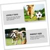 HEMOTON Football Toy for Dogs, Outdoor Tug Toy, Interactive Chew and Scratch Toy view 4