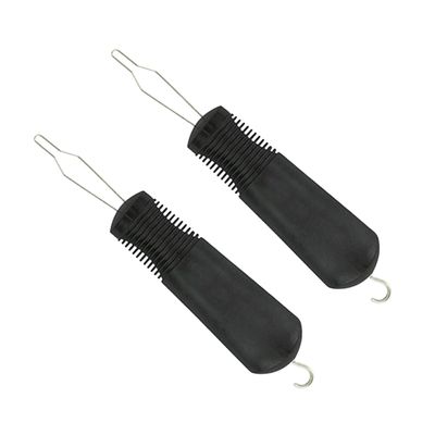FRCOLOR 2-Piece Dressing Aid Set with Zipper Puller and Button Hook for Seniors